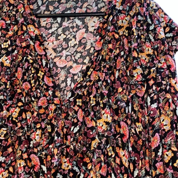 Zara floral boho dress size XLarge - Picture 6 of 11